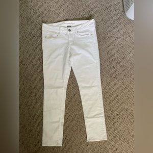 American Eagle , white skinny jeans